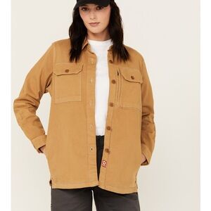 Dovetail Workwear Oahe Work Jac in Khaki, Size XS